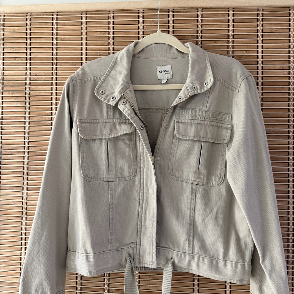 Kensie Women's Tan Utility Jacket
